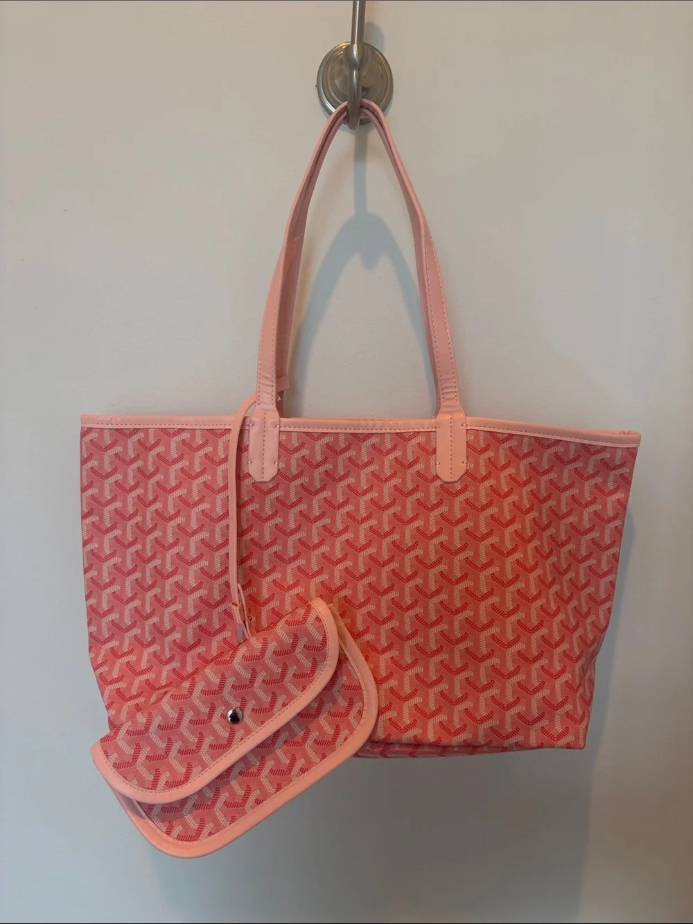Pink Patterned Women's Tote